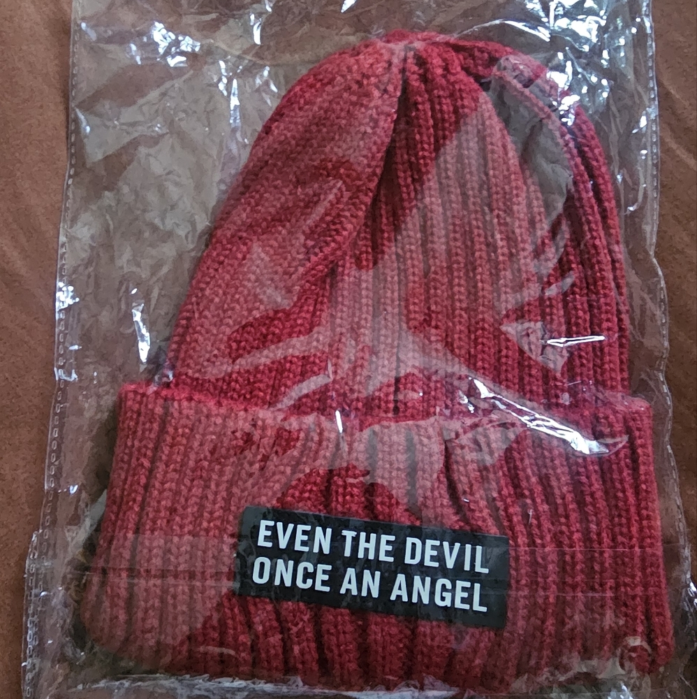 Hat. One Size fits all..Cranberry Red